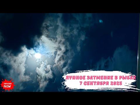 Видео: 7 СЕНТЯБРЯ 2025 ЛУННОЕ ЗАТМЕНИЕ В РЫБАХ - ЭНЕРГИИ И ПСИХОЛОГИЯ #ГОРОСКОП #АСТРОЛОГИЯ #ЕЛЕНАМИНА