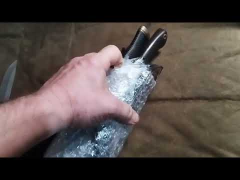 Видео: Распаковка ножей Олега Мартишина.  Давно не виделись :)
