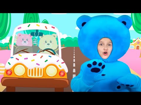 Видео: Маленький Водитель и Машинки - Мармеладные Мишки - Песенки про машинки