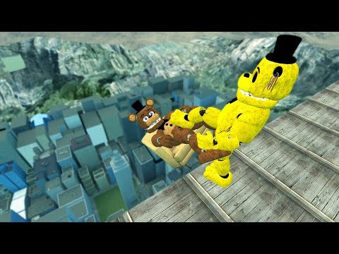 Видео: Гаррис Мод не стандартные рэгдолы [МОД: Аниматроники Пять ночей с Фреди 3]