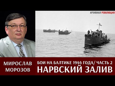 Видео: Мирослав Морозов о боях на Балтике в 1944 году. Кампания в Нарвском заливе. Часть 2