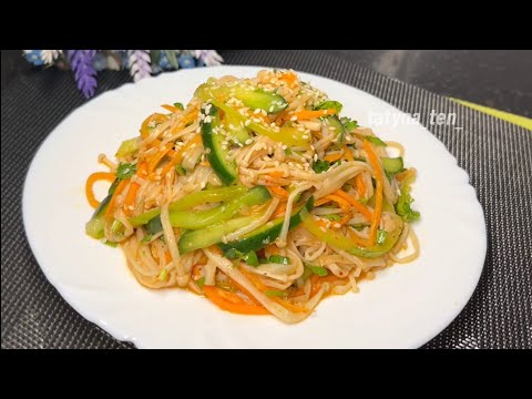 Видео: Грибы Эноки: Простой Рецепт за Несколько Минут #оченьвкусно #простойрецепт