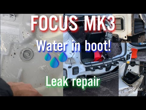 Видео: Focus MK3 Вода в багажнике — Ремонт течи