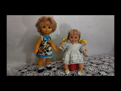 Видео: Кира и "Фамоза" 2 часть. Находки. Испанская и Советская куклы.