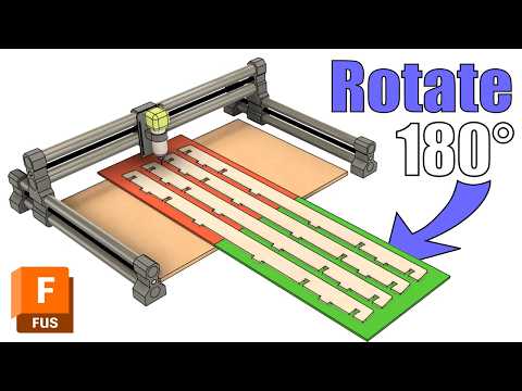 Видео: Маленький ЧПУ? Не проблема! Резать большие детали этим простым методом