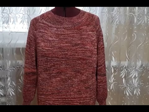 Видео: Экспресс МК Джемпер из полухлопка на большой размер
