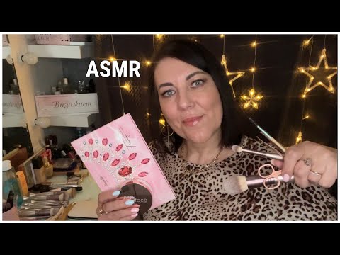 Видео: ASMR💄УСЫПЛЯЮЩИЙ МАКИЯЖ💆🏻‍♀️ОФОРМЛЕНИЕ БРОВЕЙ/САЛОН КРАСОТЫ💄 РОЛЕВАЯ ИГРА😴