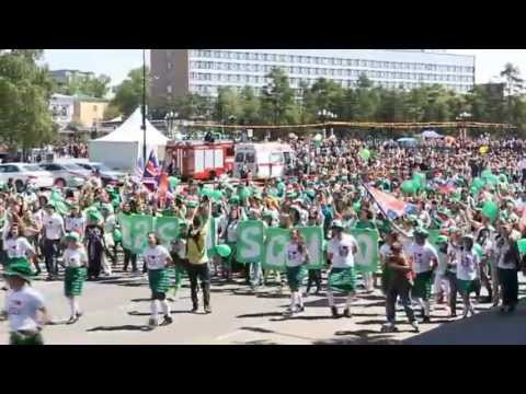 Видео: Irkutsk Carnival 2013 (Карнавал в Иркутске 2013)