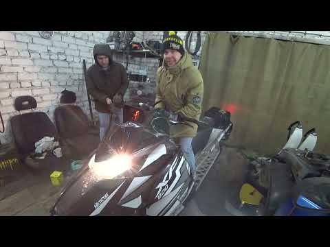 Видео: Arctic Cat XF 800 по низу рынка. Купил не глядя.