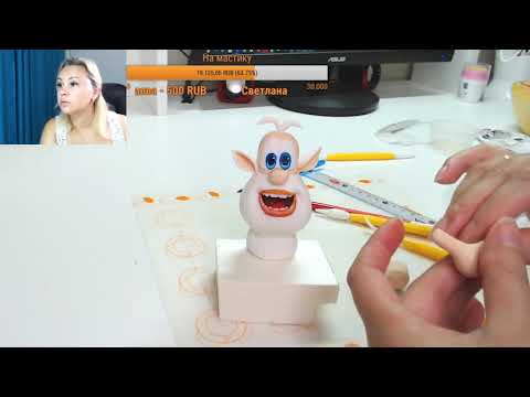 Видео: Домовёнок Буба сидя/how to make brownie kuzyu cake topper /como fazer brownie kuzyu bolo topper