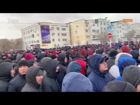 Видео: Жаңаөзен толқып тұр. Оны аймақтар да қолдап жатыр