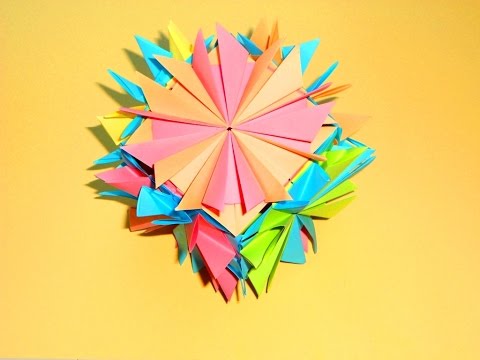 Видео: Как сделать многогранник из бумаги - Куб