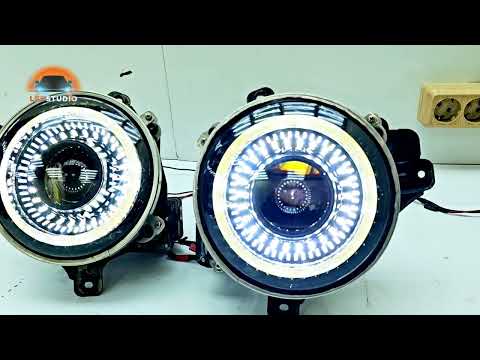 Видео: TagAZ Тагер комплект светодиодных фар