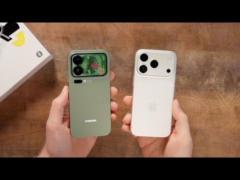 Видео: Распаковка Xiaomi 17 Pro — cравнение Xiaomi 17 Pro vs iPhone 17 Pro!