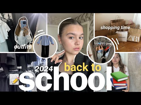 Видео: BACK TO SCHOOL 2024 👜🧸// распаковка одежды с WB, снова в школу + образы на учёбу [ p.1 ]