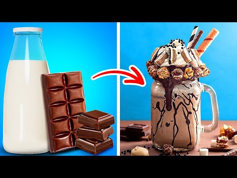 Видео: 20+ рецептов согревающих и сладких напитков, которые стоит попробовать 😋☕🥤