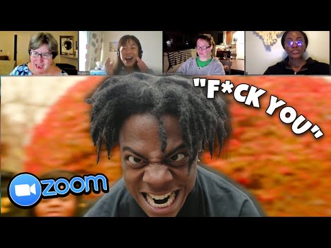 Видео: iShowSpeed ​​РУИНЫ Бумер Каренс на онлайн-занятиях по Zoom!