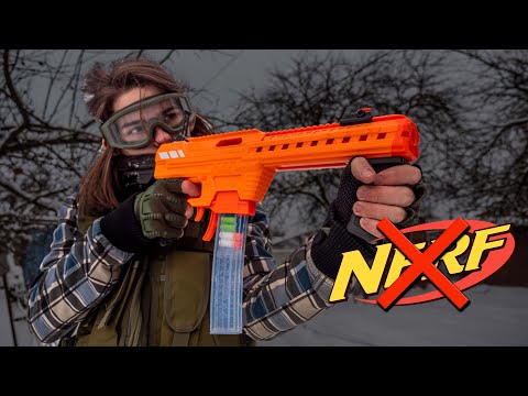 Видео: Нёрф больше не нужен? Adventure Force Nexus Pro!  Супер мощный бластер