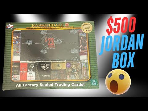 Видео: Открываем редкие наборы баскетбольных карточек 90-х. В поисках Майкла Джордана!