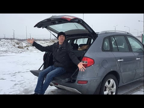 Видео: Обзор Рено Колеос 2.5L 4WD 2008 г / Renault Koleos