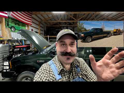 Видео: Видео о распространённых утечках масла в двигателях Powerstroke Diesel Ford International 7.3 F25...