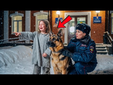 Видео: «Помогите… они у.бивают мою собаку!», — плакала девочка — и офицер прошептал: собака жива
