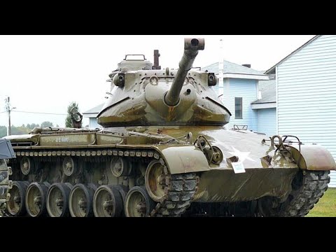 Видео: Американские средние танки М46 и М47 Паттон