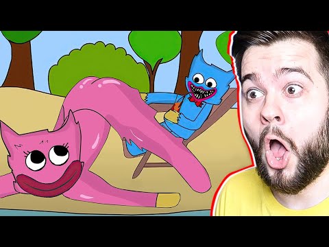 Видео: Стыдные POPPY PLAYTIME Анимации 😳 КИСИ МИСИ vs ХАГИ ВАГИ Мульт