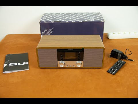 Видео: Интернет радио AUNA IR-190 (FM, USB, AUX, CD, Bluetooth) ТОПОВОЕ