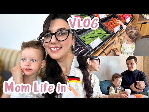 Видео: Семейный VLOG4: 2 дня из жизни МАМЫ в Германии🇩🇪 | Муж Рассказывает про Учебу В США🇺🇸