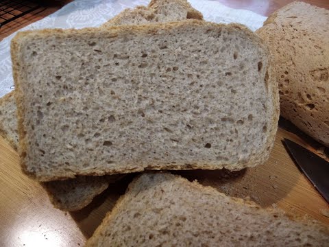 Видео: ДОМАШНИЙ ХЛЕБ ИЗ ЦЕЛЬНОЗЕРНОВОЙ МУКИ/Hejmfarita tutgrena pano/Homemade wholegrain bread