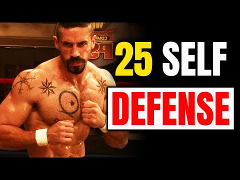 Видео: Как защитить себя?! 👊 | 25 потрясающих приемов самообороны