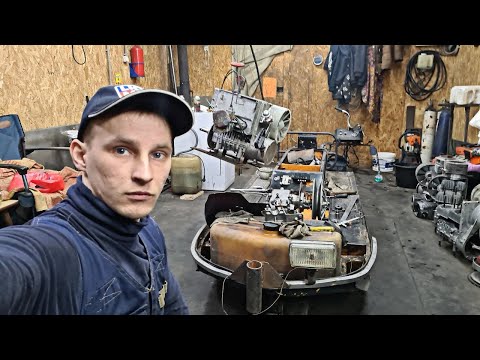 Видео: Двигатель Буран в г Красноборск_мотор с г Пермь #vlog