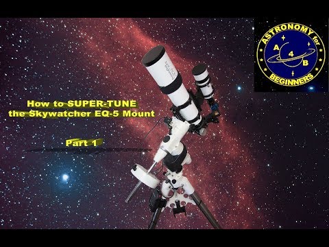 Видео: Как сделать супернастройку монтировки Skywatcher EQ-5. Часть 1