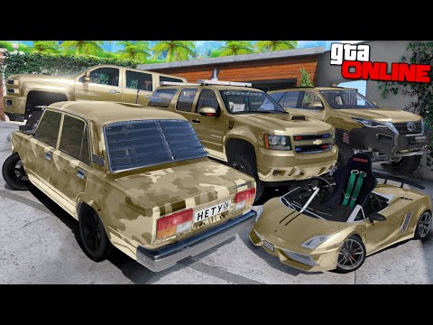 Видео: УГНАЛ КУЧУ ЗОЛОТЫХ ЧИТ ТАЧЕК И ОГРОМНЫЙ МОНСТР ТРАК У МАЖОРА ЗА 180 СЕК! БИТВА ВОРОВ В ГТА 5 ОНЛАЙН!