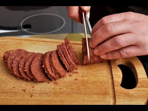 Видео: Грахов веган салам - видео рецепта