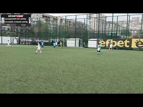 Видео: Академия ВР (2016) 8-1 Славия София (2016)