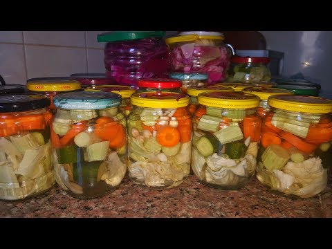 Видео: ЗАГОТОВКИ НА ЗИМУ ПО-ТУРЕЦКИ. ТУРЕЦКАЯ КУХНЯ, РЕЦЕПТ ТУРШУ