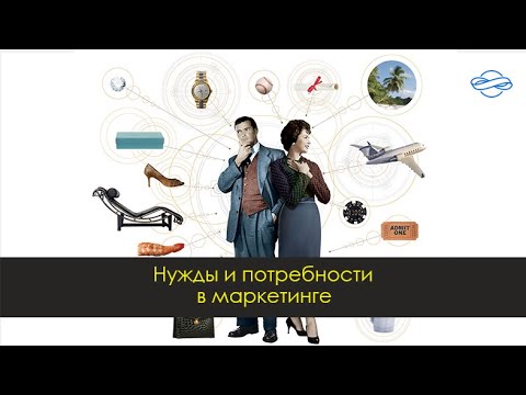 Видео: Нужды и потребности в маркетинге