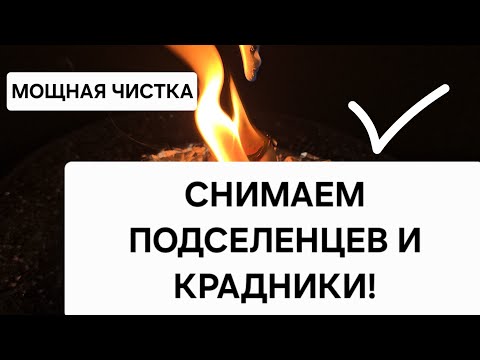Видео: ✨ Очищаем жизнь от подселенцев, крадников и любых негативных воздействий!