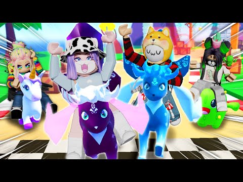 Видео: ГОНКИ САМЫХ РЕДКИХ ПИТОМЦЕВ! Roblox Pet Zoo Tycoon