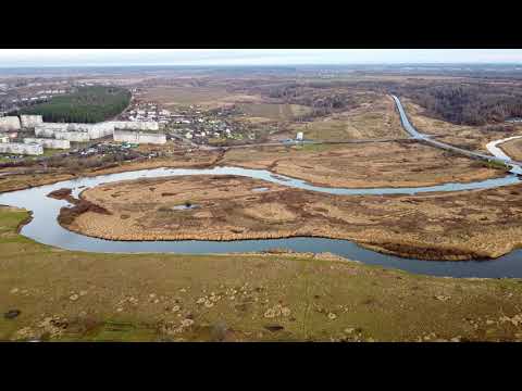 Видео: Дорогобуж, ноябрь 2021. Дрон