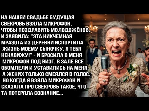 Видео: ЭТА НИКЧЁМНАЯ MPAЗОТА ИЗ ДЕРЕВНИ ИСПОРТИЛА ЖИЗНЬ МОЕМУ СЫНОЧКУ. ОРАЛА СВЕКРОВЬ НА СВАДЬБЕ.НО ПОТОМ