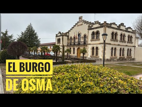 Видео: # 510 El Burgo de Osma. Образцовая Деревня В Самом Малонаселенном Регионе. Soria. Снег В Испании