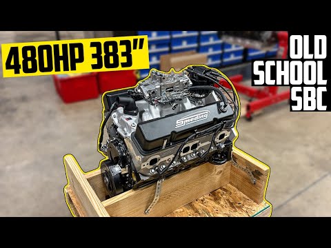 Видео: Сборка классического 383-дюймового двигателя Chevy Small Block мощностью 480 л.с. — Smeding Perfo...