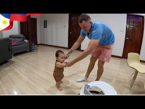 Видео: 🇵🇭 Первые шаги малыша | Жизнь на Филиппинах