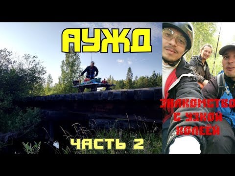 Видео: АУЖД знакомство с узкой колеёй. Синячиха - Чернышовка - Берёзовка. Часть 2