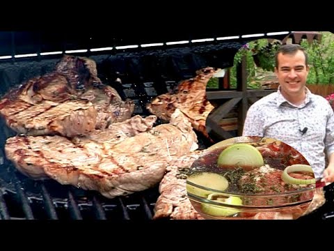 Видео: Врат на скара- Уникална саламура-марината от краставички и лук! BBQ '2019