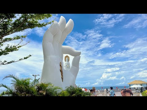 Видео: #10🇨🇳Статуя Гуаньинь. Центр буддизма Няньшань.Супермаркет Ананаса. Пляж Дадунхай. Хайнань. Санья.
