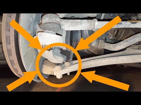 Видео: Всё о замене шаровых опор, передний нижний рычаг подвески, VW Sharan / SEAT Alhambra